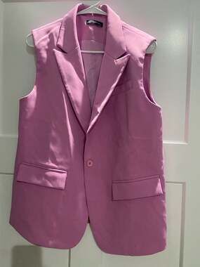 PRETTYGARDEN Women's Sleeveless Business Casual Blazer sz Medium